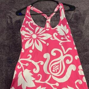 Old Navy Pink and White Floral top